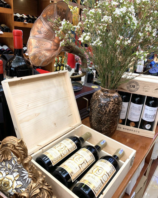Rượu vang Golden Cantine Erario 19 độ