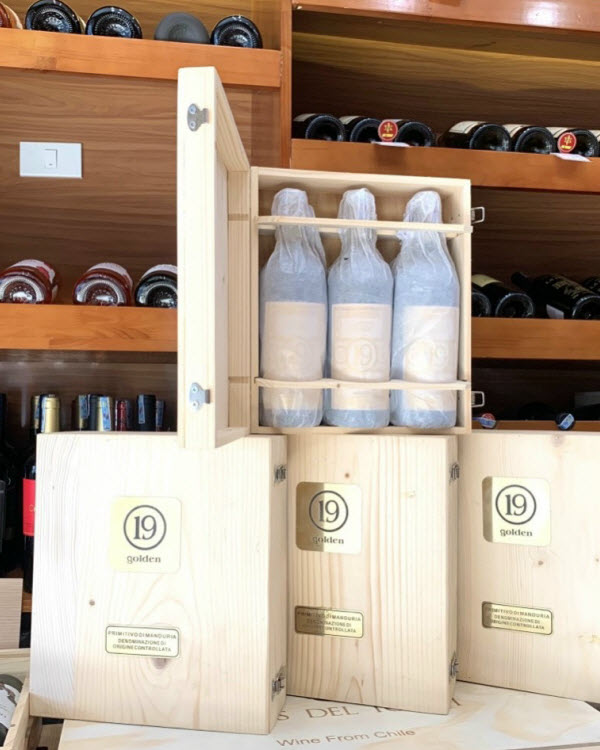 Rượu vang Golden Cantine Erario 19 độ