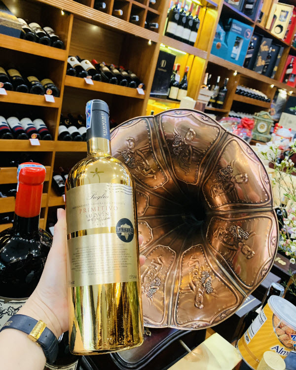Rượu Vang Puglia Primitivo Sudvini