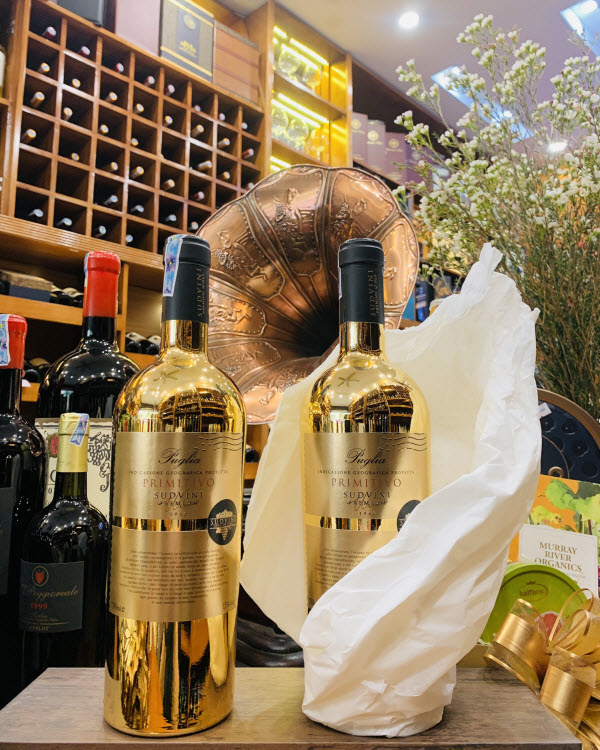 Rượu Vang Puglia Primitivo Sudvini